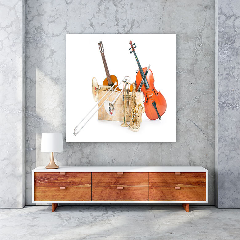 M1 0006 Print Panormic 0020 13447554 a lot of musical instruments AOAY1368