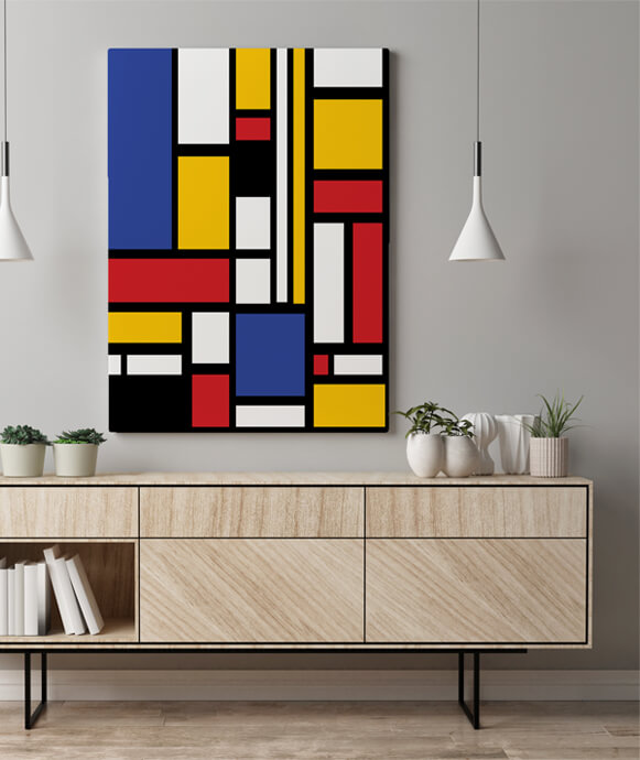 M2 0019 M Mockups PANORAMIC 0000s 0038 AdobeStock 101111170 Abstract geometric pop pattern vector AOAA1107