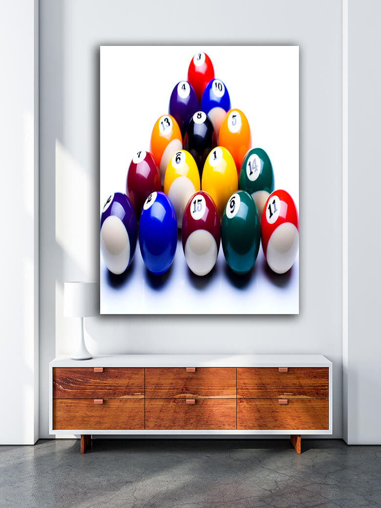 M3 Mockup 0011 Mockup Portriate 0025 PRINT Panoramic 0023 16910718 pool balls vivid colors natural tone AOAY1375