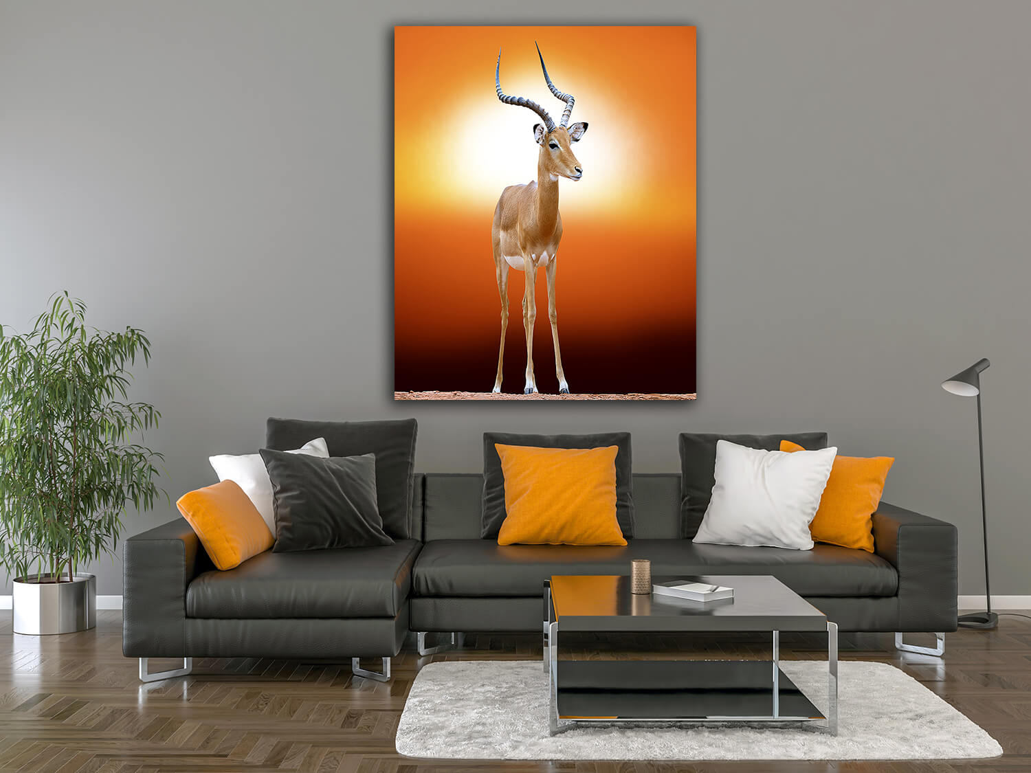 M4 Mockup 0013 Mockup Portriate 0000s 0001 Print Panoramic 0023 22675820 impala at sunset AOAY1222