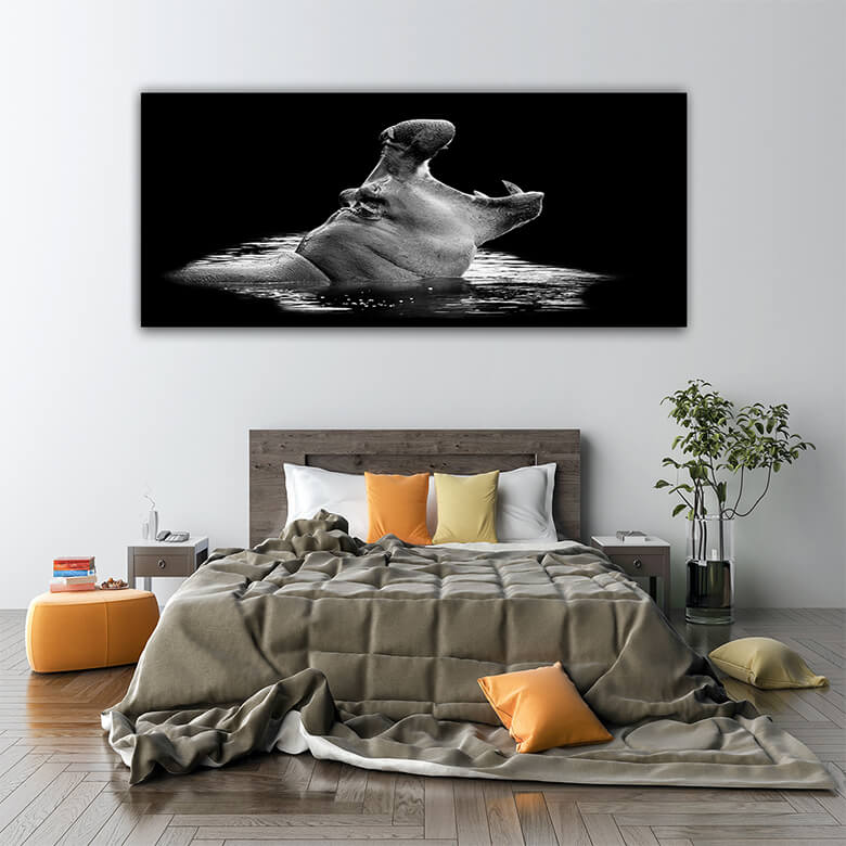 M5 Mockups 0009 Mockup 0029 22503878 hippo in water on dark background AOAY1215