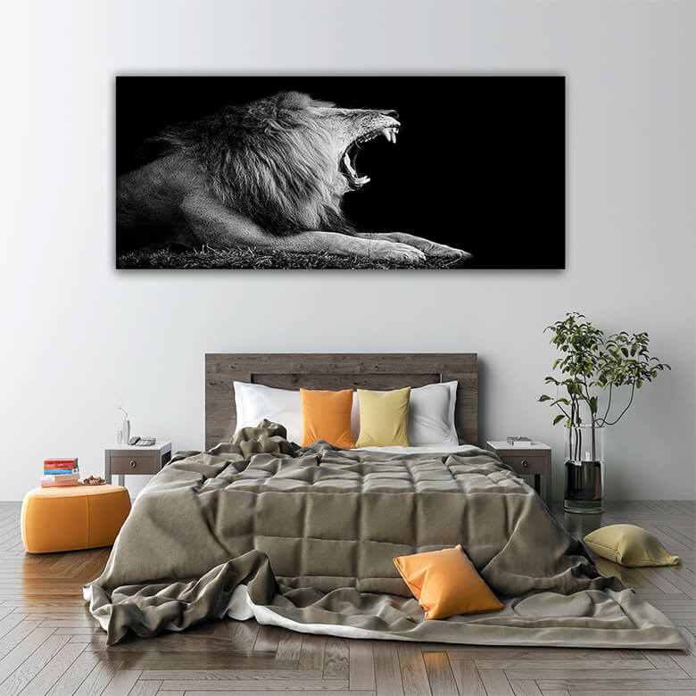 M5 Mockups 0015 Mockup 0028 22503972 lion on dark background AOAY1216