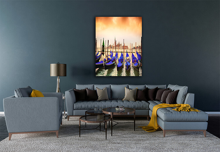 M1 0012 MOCKUP 0001 PRINT PANORAMIC 0006 28740566 gondolas in venezia AOAY1617