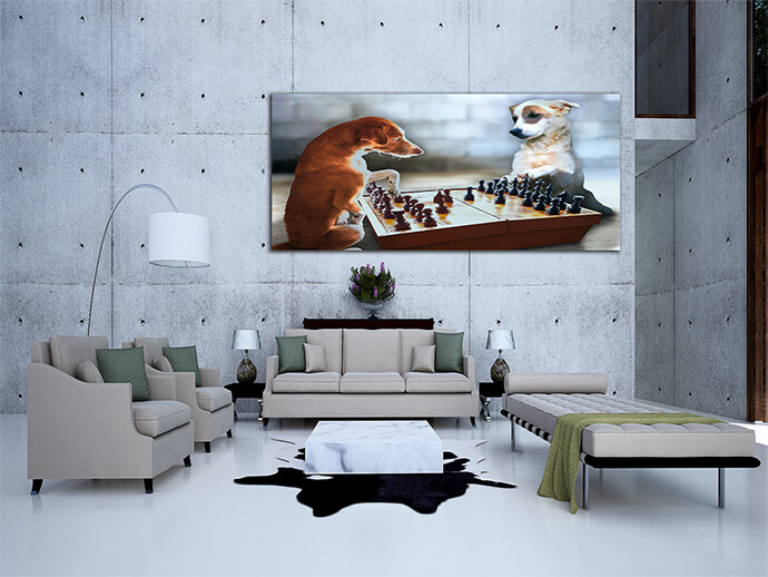 M3 0013 MP 0022 13872644 chess dogs AOAY1447