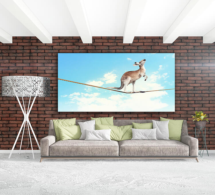 M3 0018 MOCKUP 0018 8982204 kangaroo walking on rope AOAY1638