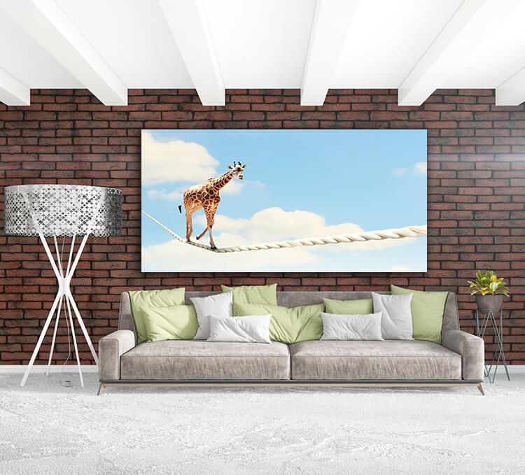 M3 0019 MOCKUP 0017 8982210 giraffe walking on rope AOAY1639