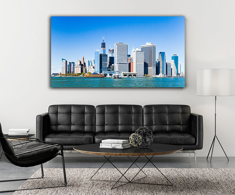 M4 0008 MOCKUP 0012 PRINT PANORAMIC 0009 9121728 new york city downtown the freedom tower AOAY1614