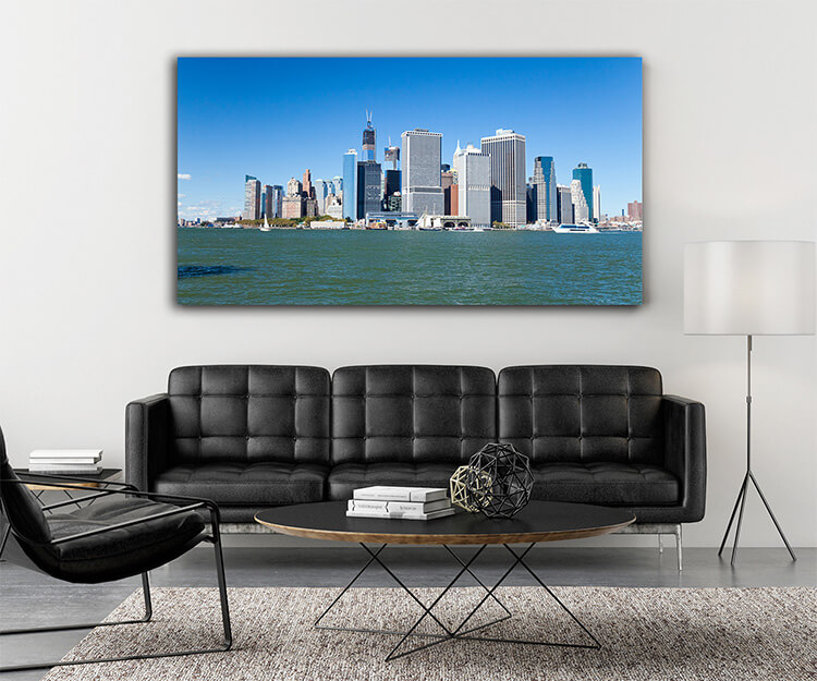 M4 0009 MOCKUP 0011 PRINT PANORAMIC 0010 9121256 new york city downtown skyline AOAY1613