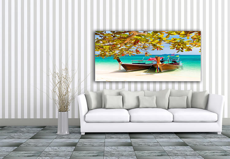 M4 0010 Mockup 0005 13978618 wooden boats on a tropical beach AOAY1370