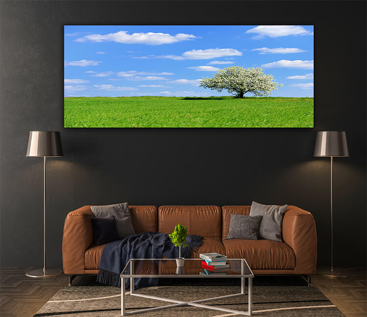 M4 0037 MOCKUPs 0030 PRINT LANDSCAPE 0010 22675674 blossoming tree in spring AOAY1577
