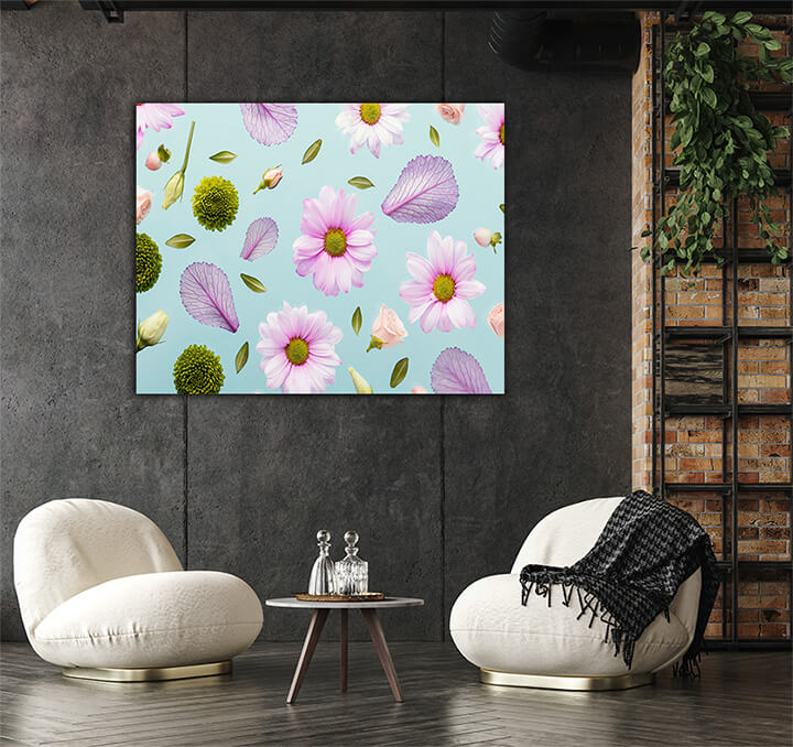 M1 0008 MOCKUPs 0002 39579914 flat lay spring daisies leaves high quality photo AOAY2158