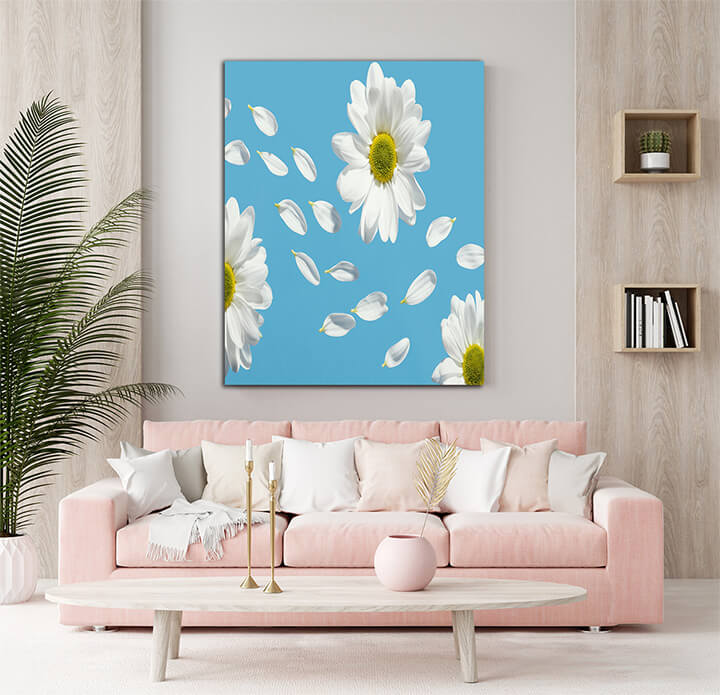 M4 0005 MOCKUP PORTIATE 0005 39521118 flat lay spring daisies with petals high quality beautiful AOAY2155