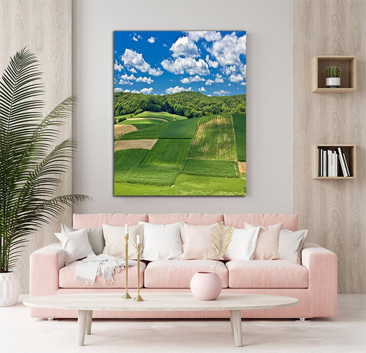 M4 0012 MOCKUP PORTIATE 0039 4545868 beautiful green scenery landscape in spring time AOAY2091