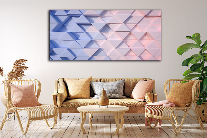 M4 0046 MOCKUPs 0016 21369602 serenity blue and rose quartz abstract 3d triangle background AOAY2033