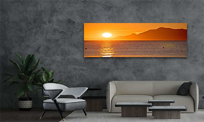 M5 0017 P M 0023 32916028 makarska riviera idyllic sunset and biokovo mountain view AOAY2116