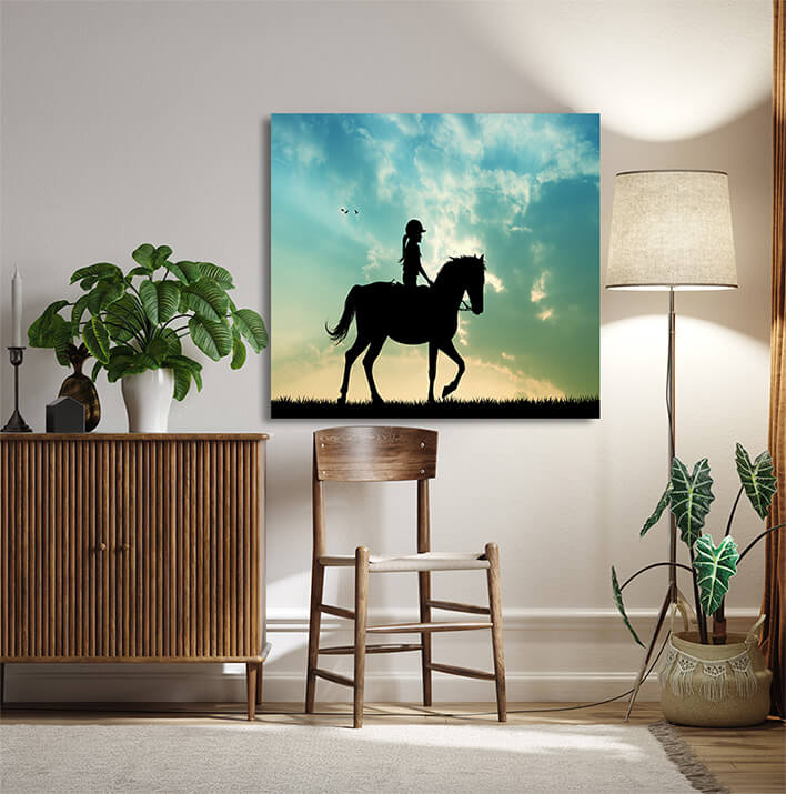 M10 0054 MOCKUPS LAND 0021 22871012 horse ride at sunset AOAY2208