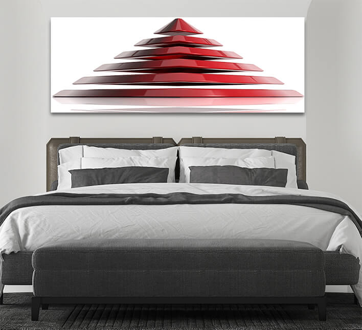 M10 0068 ML 0048 2049709 pyramid created of layered elements AOAY2550