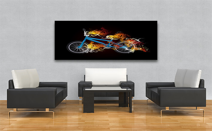 M1 0001 ML 0018 13394514 bmx bike Computer rendering in colored smoke AOAY2485