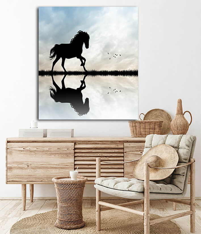 Horse Gallop at Sunset AOAY2207