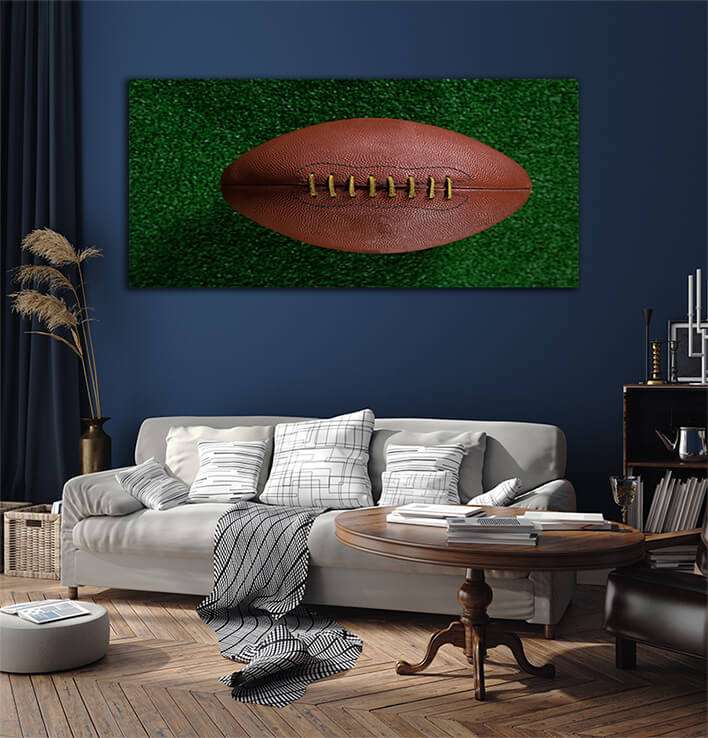 M1 0021 ML 0003 29575130 close up of american football on artificial turf AOAY2655