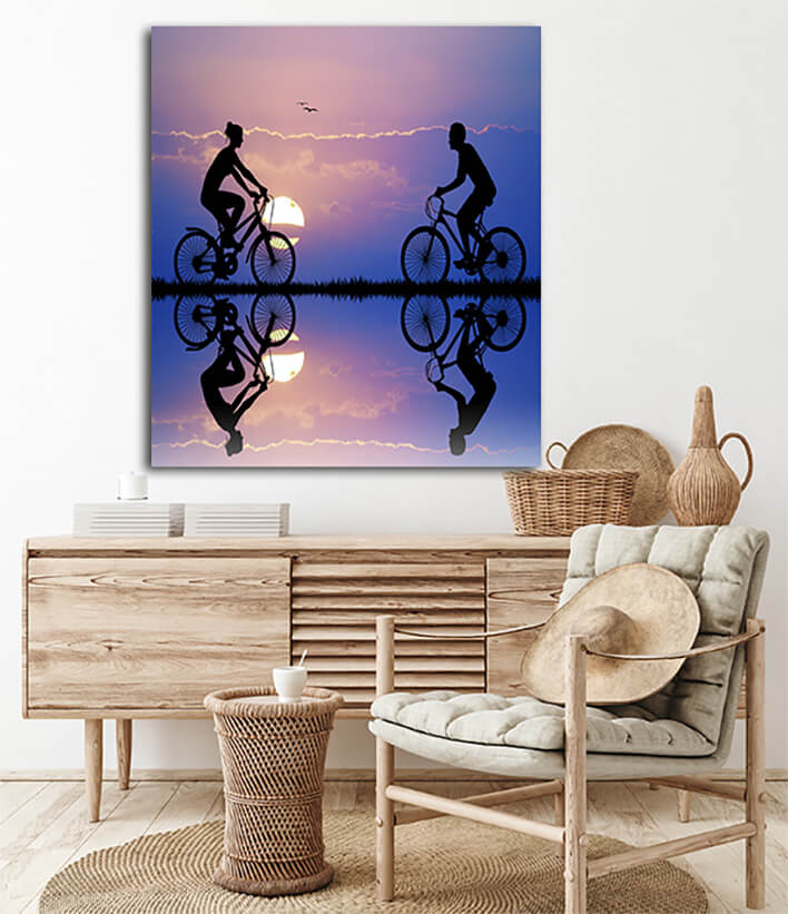 M1 0027 MOCKUP 0046 14236846 cyclist at sunset AOAY2183