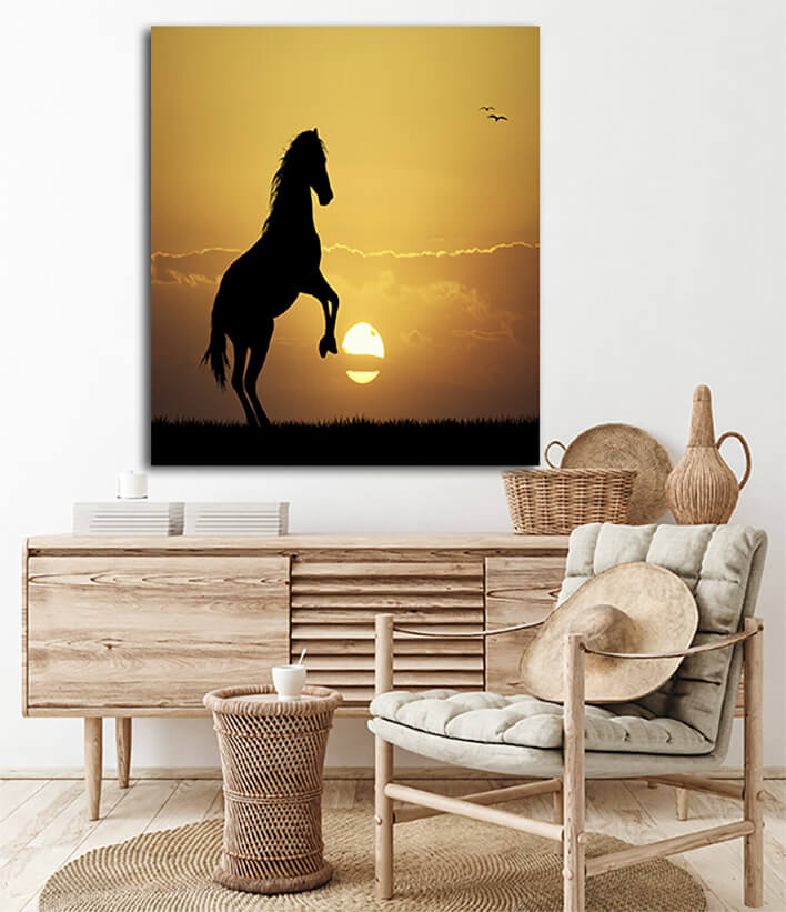 M1 0030 MOCKUP 0043 14274534 horse at sunset AOAY2186