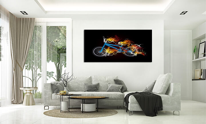 M2 0001 ML 0018 13394514 bmx bike Computer rendering in colored smoke AOAY2485