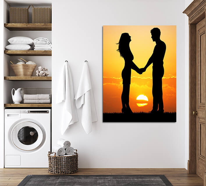 M2 0044 MOCKUP 0010 25887566 couple lovers silhouette at sunset AOAY2217