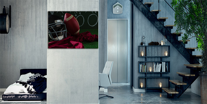 M3 0019 ML 0005 29573090 american football jersey head gear and football lying on artificial turf against strategy board AOAY2639