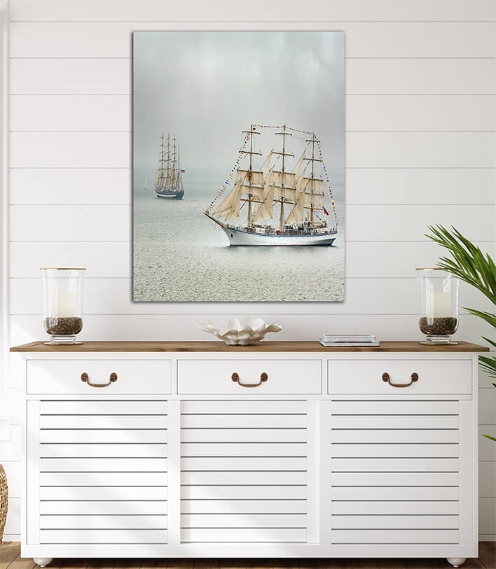M3 0025 MP 0030 PRINT L 0017 28531132 sailing ships in the sea AOAY2410