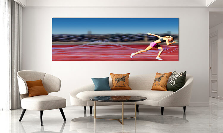 M3 0031 MP 0006 29224672 composite image of sporty woman running AOAY1939