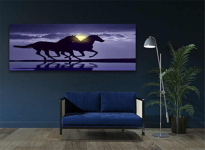 M3 0045 MOCKUPS LAND 0060 8491024 horses running at sunset with water reflection AOAY2169