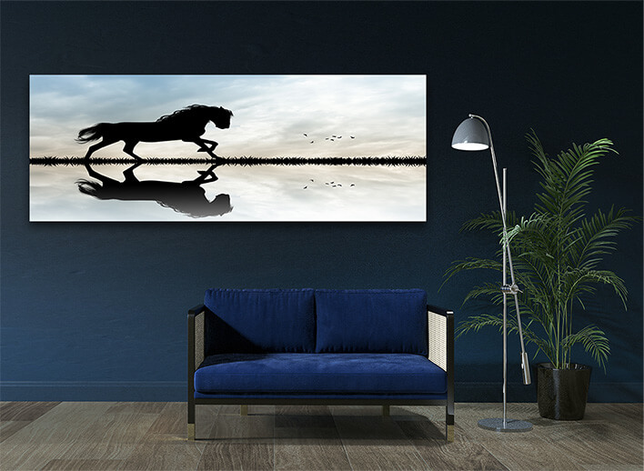 M3 0054 MOCKUPS LAND 0022 22870886 horse gallop at sunset AOAY2207