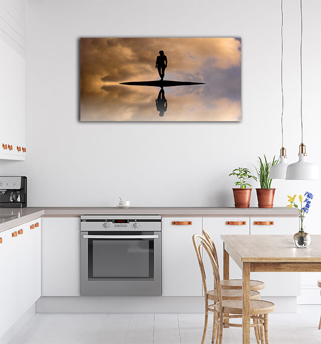 M3 0056 ML 0026 24884086 woman on the island reflection in the water AOAY2450