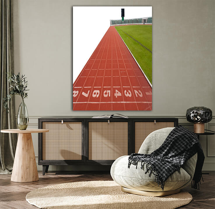 M4 0027 MP 0003 PRINT 0038 4518568 isolated running track numbers in front of tracks AOAY2602