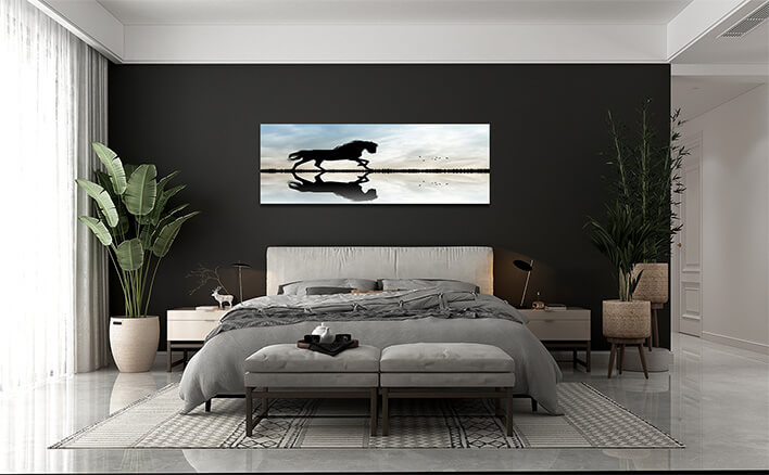 M4 0036 MOCKUPS LAND 0022 22870886 horse gallop at sunset AOAY2207