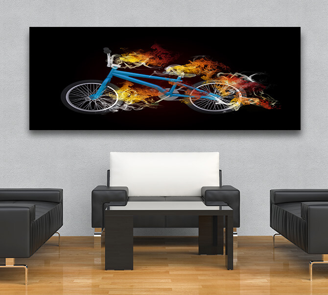 M5 0001 ML 0018 13394514 bmx bike Computer rendering in colored smoke AOAY2485