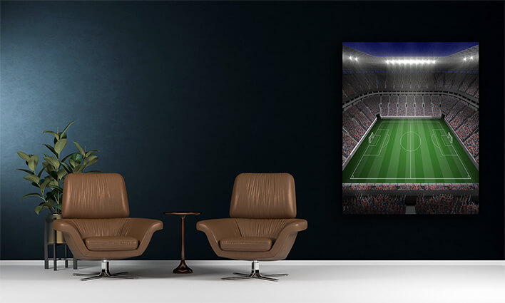 M5 0008 MP 0022 PRINT 0020 14635502 large football stadium with lights AOAY2620