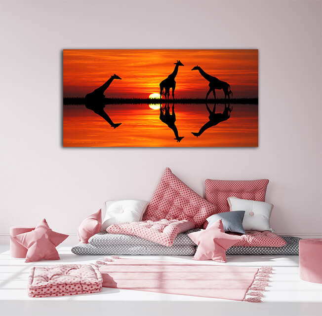 M6 0025 MOCKUPS LAND 0051 10467616 giraffe at sunset AOAY2178