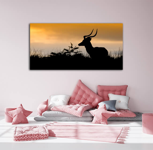 M6 0037 MOCKUPS LAND 0039 19173082 african antelope silhouette AOAY2190