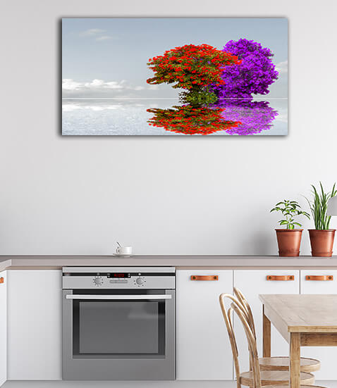 M7 0004 ML 0012 31189704 colorful flower on tree reflection dark sky cloud AOAY2458