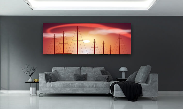 M7 0033 ML 0019 21248684 tops of yacht masts at sunset AOAY2579