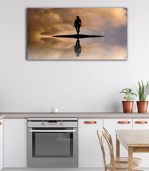 M7 0056 ML 0026 24884086 woman on the island reflection in the water AOAY2450