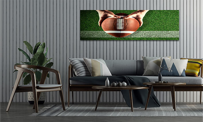 M8 0015 ML 0008 29149408 composite image of american football player holding up football AOAY2636