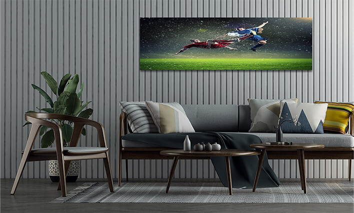 M8 0030 ML 0036 8795318 two football players striking the ball AOAY2605