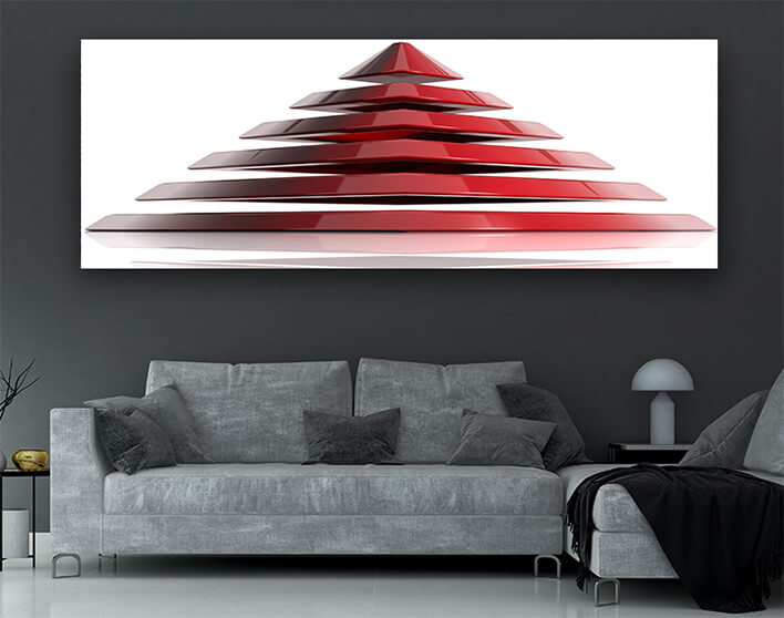 M8 0063 ML 0048 2049709 pyramid created of layered elements AOAY2550