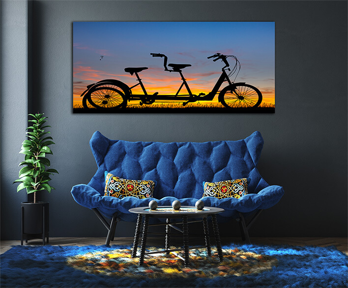 Tandem at Sunset AOAY2221