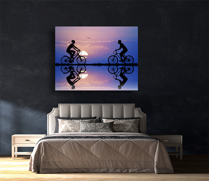 M9 0013 MOCKUPS LAND 0046 14236846 cyclist at sunset AOAY2183