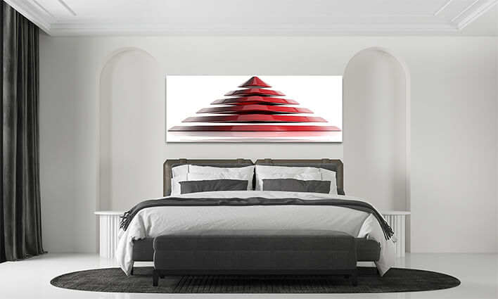 M9 0068 ML 0048 2049709 pyramid created of layered elements AOAY2550