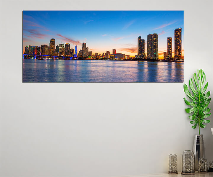 3M 0027 MP 0045 14677776 panoramic view of miami at sunset AOAY3129